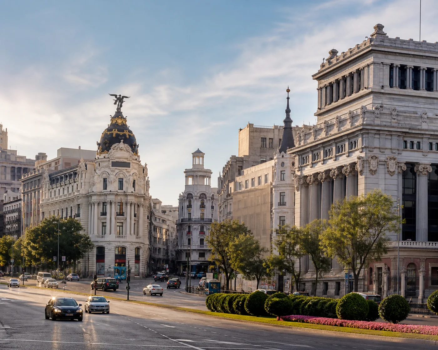 منظر لمدينة مدريد | Madrid cityscape